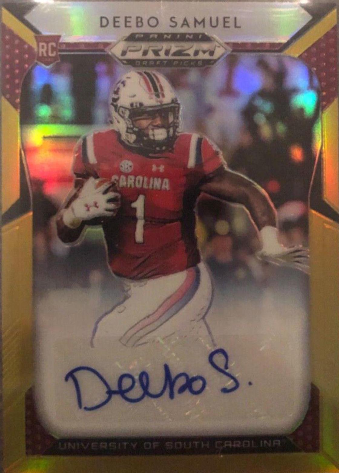 Deebo Samuel [Autograph Gold Prizm] #131