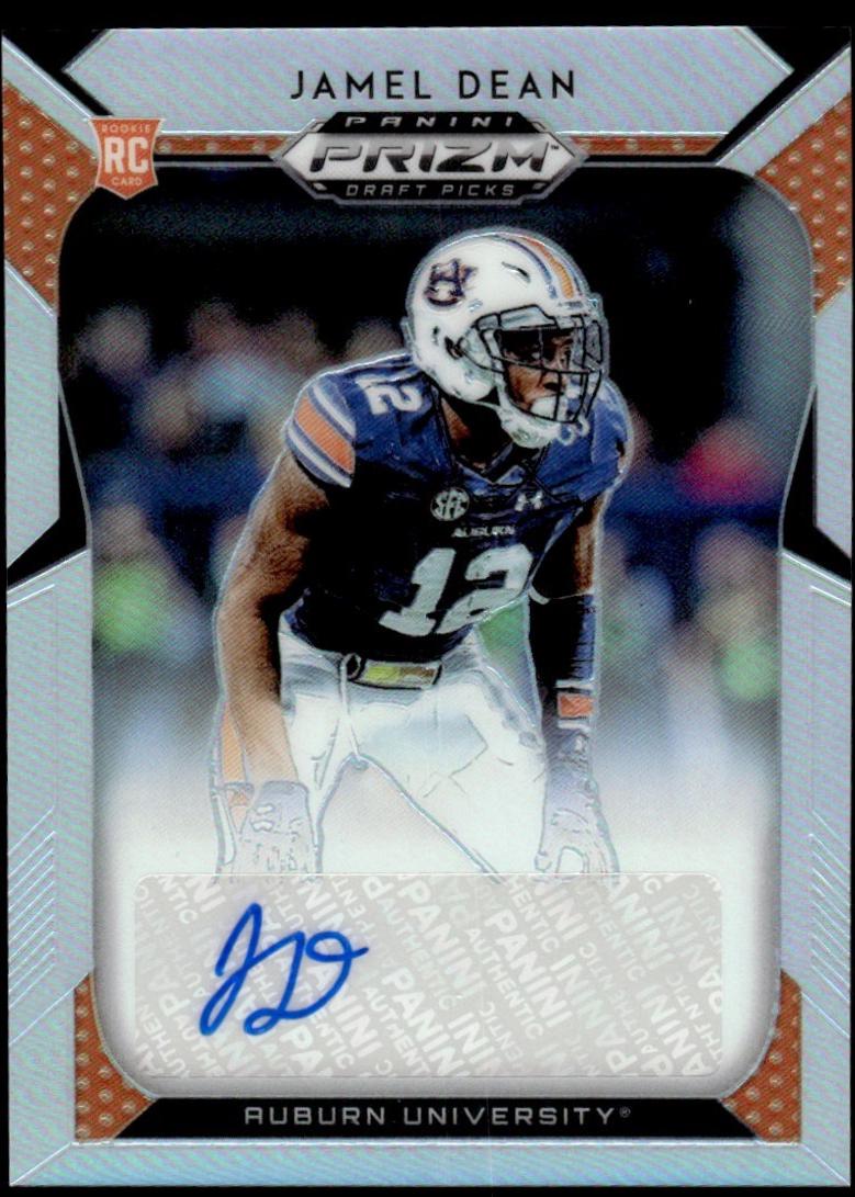 Jamel Dean [Autograph Orange Prizm] #234