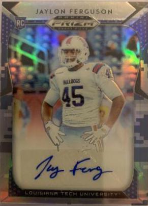 Jaylon Ferguson [Autograph Camo Prizm] #163