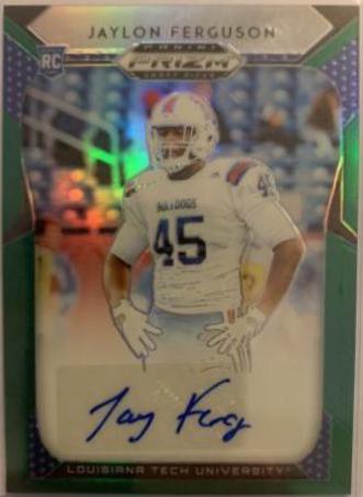 Jaylon Ferguson [Autograph Green Prizm] #163