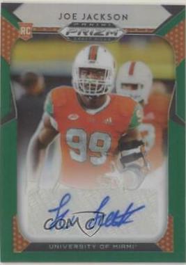 Joe Jackson [Autograph Green Prizm] #216