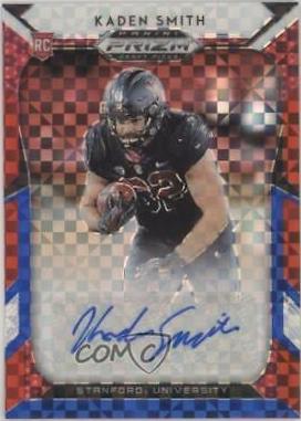 Kaden Smith [Autograph Red, White, Blue Prizm] #218