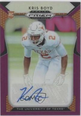 Kris Boyd [Autograph Purple Prizm] #225