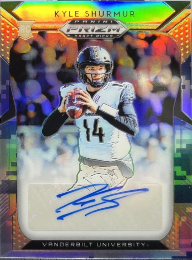 Kyle Shurmur [Autograph Camo Prizm] #211