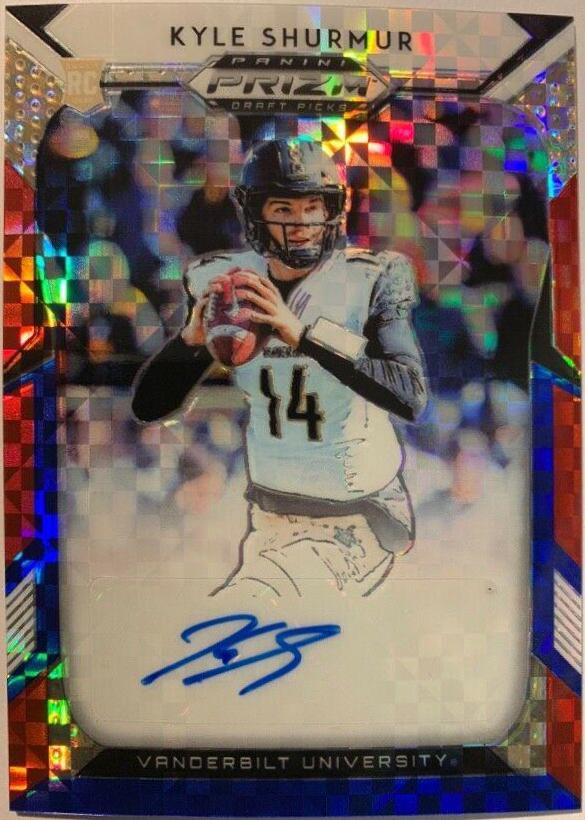 Kyle Shurmur [Autograph Red, White, Blue Prizm] #211