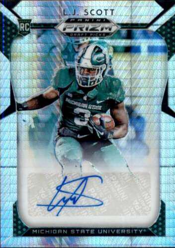 L.J. Scott [Autograph Hyper Prizm] #128