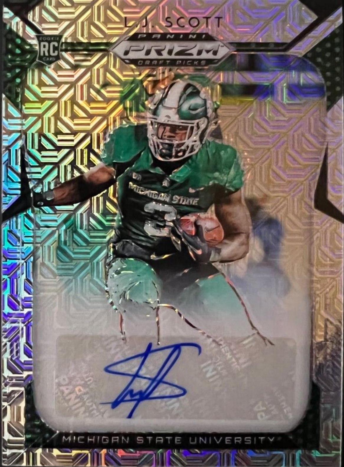 L.J. Scott [Autograph Mojo Prizm] #128