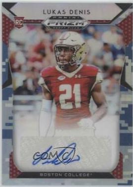 Lukas Denis [Autograph Camo Prizm] #171