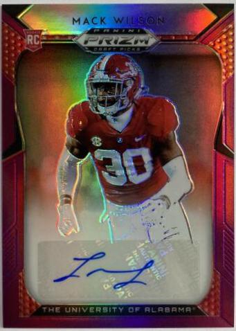 Mack Wilson [Autograph Purple Prizm] #204