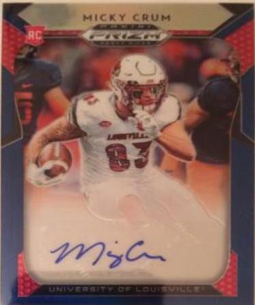 Micky Crum [Autograph Blue Prizm] #223