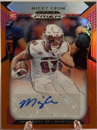 Micky Crum [Autograph Orange Prizm] #223