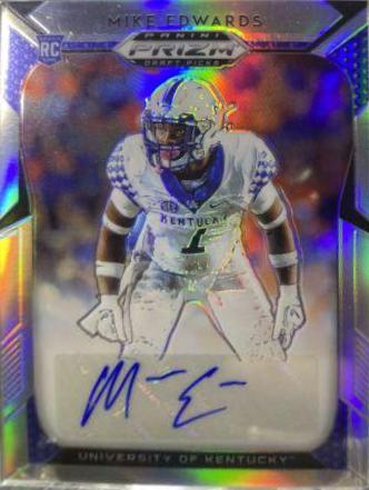 Mike Edwards [Autograph Purple Prizm] #299