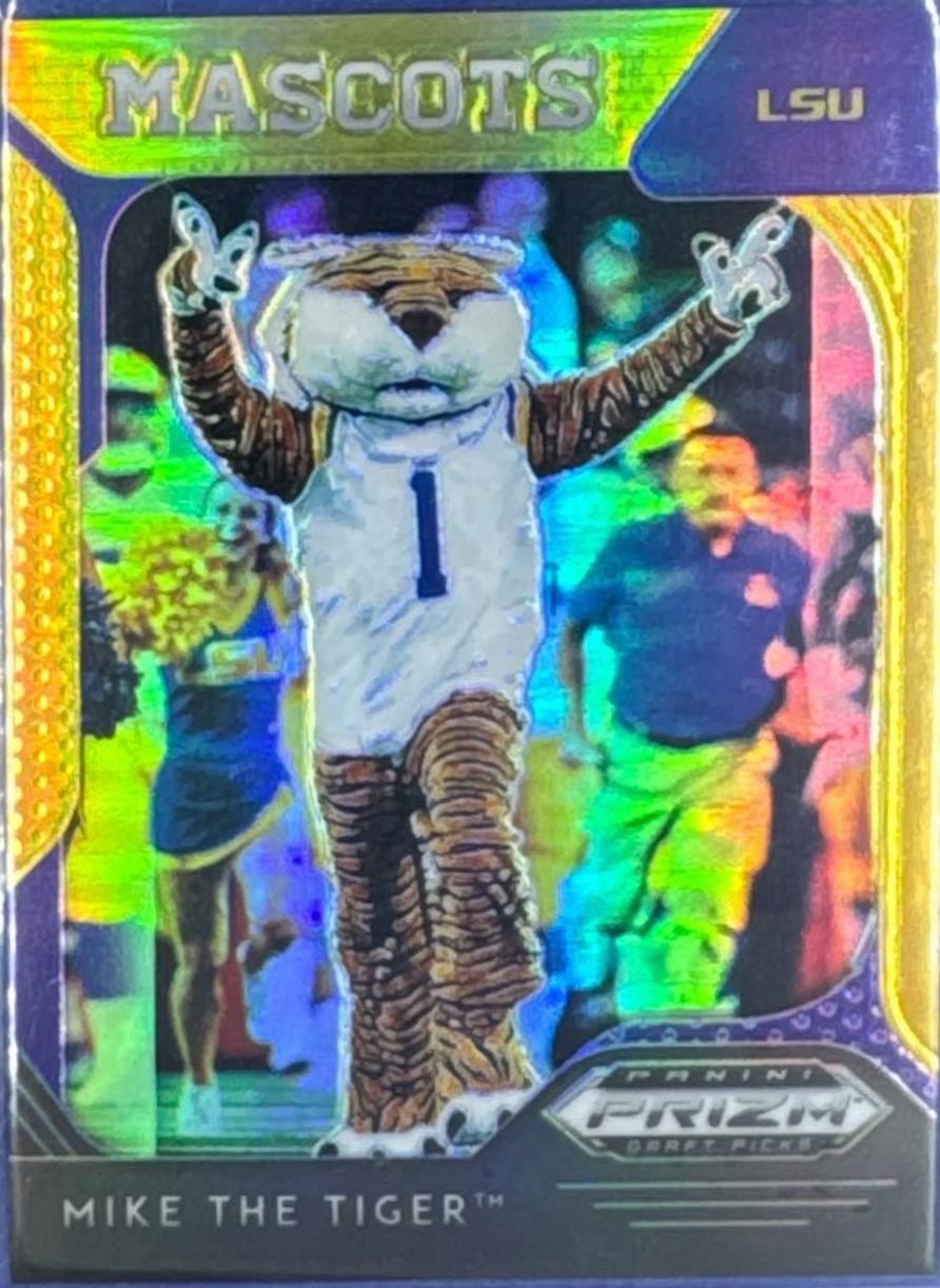 Mike The Tiger [Gold Prizm] #47