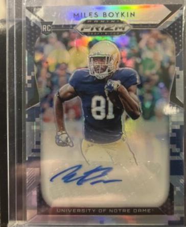 Miles Boykin [Autograph Camo Prizm] #144
