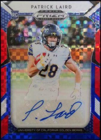 Patrick Laird [Autograph Red, White, Blue Prizm] #296
