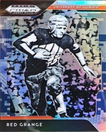 Red Grange [Camo Prizm] #79