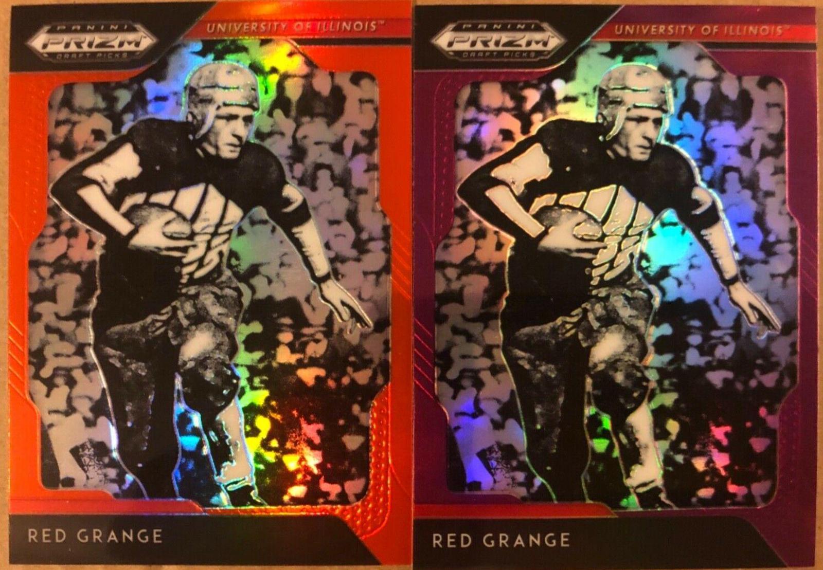 Red Grange [Orange Prizm] #79