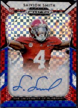 Saivion Smith [Autograph Red, White, Blue Prizm] #213