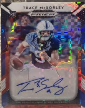 Trace McSorley [Autograph Red, White, Blue Prizm] #140