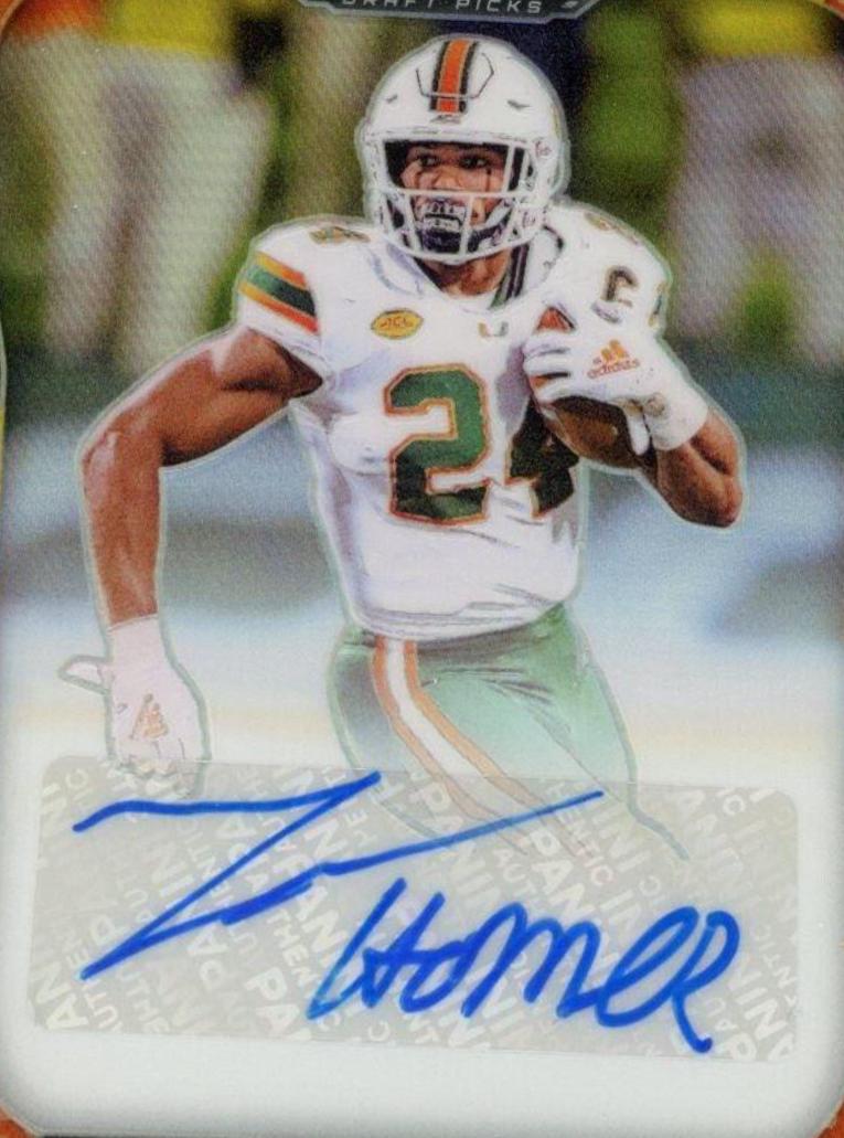 Travis Homer [Autograph Gold Prizm] #274
