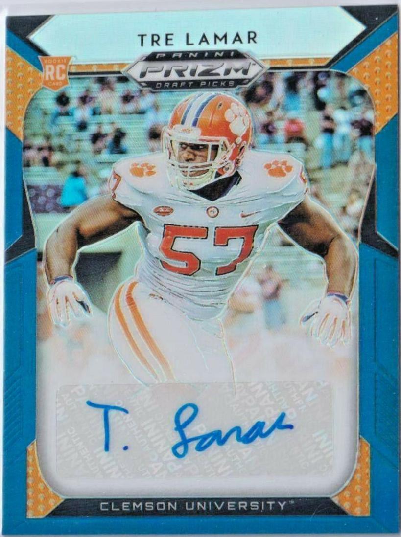 Tre Lamar [Autograph Blue Prizm] #210