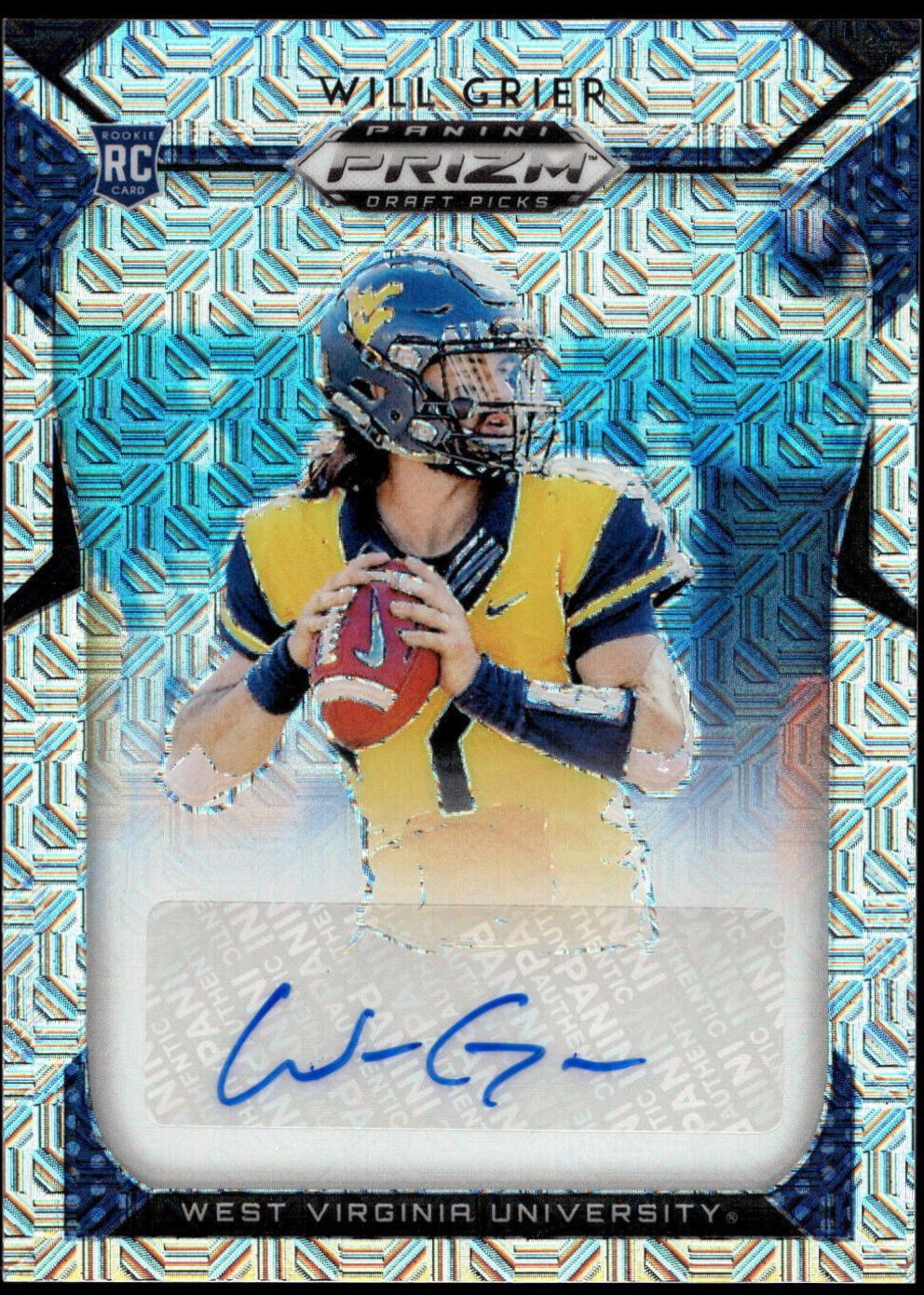 Will Grier [Autograph Mojo Prizm] #104