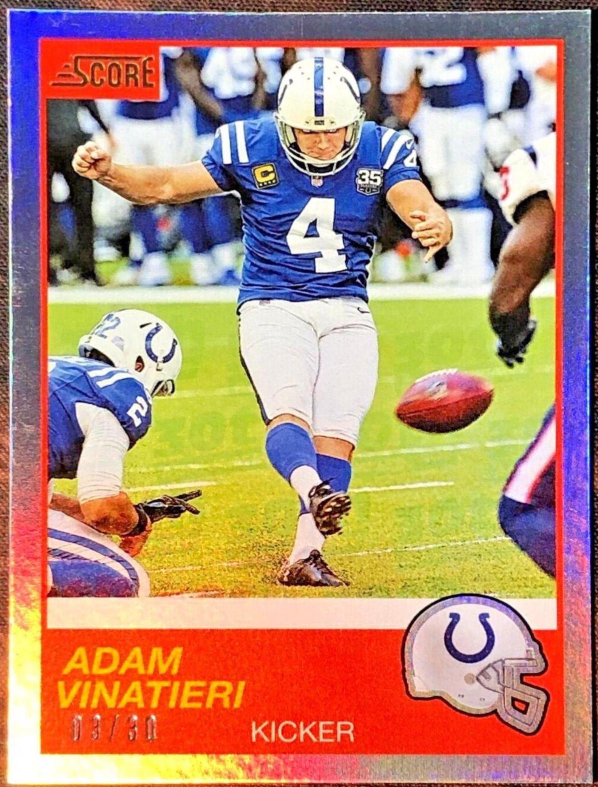Adam Vinatieri [30th Anniversary] #60