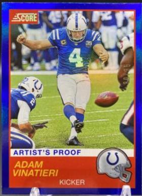 Adam Vinatieri [Artist's Proof] #60