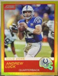 Andrew Luck [Gold Zone] #52