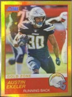 Austin Ekeler  [Gold Zone] #27
