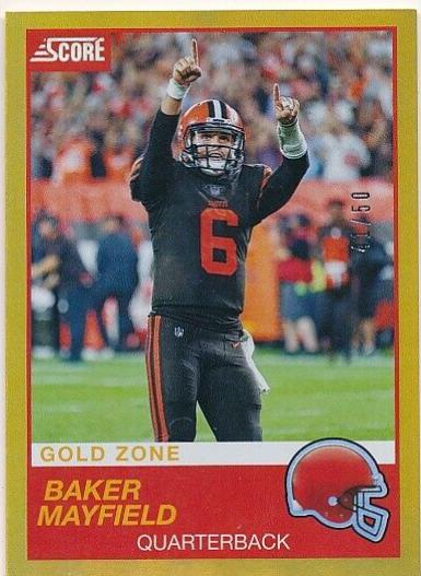 Baker Mayfield [Gold Zone] #102