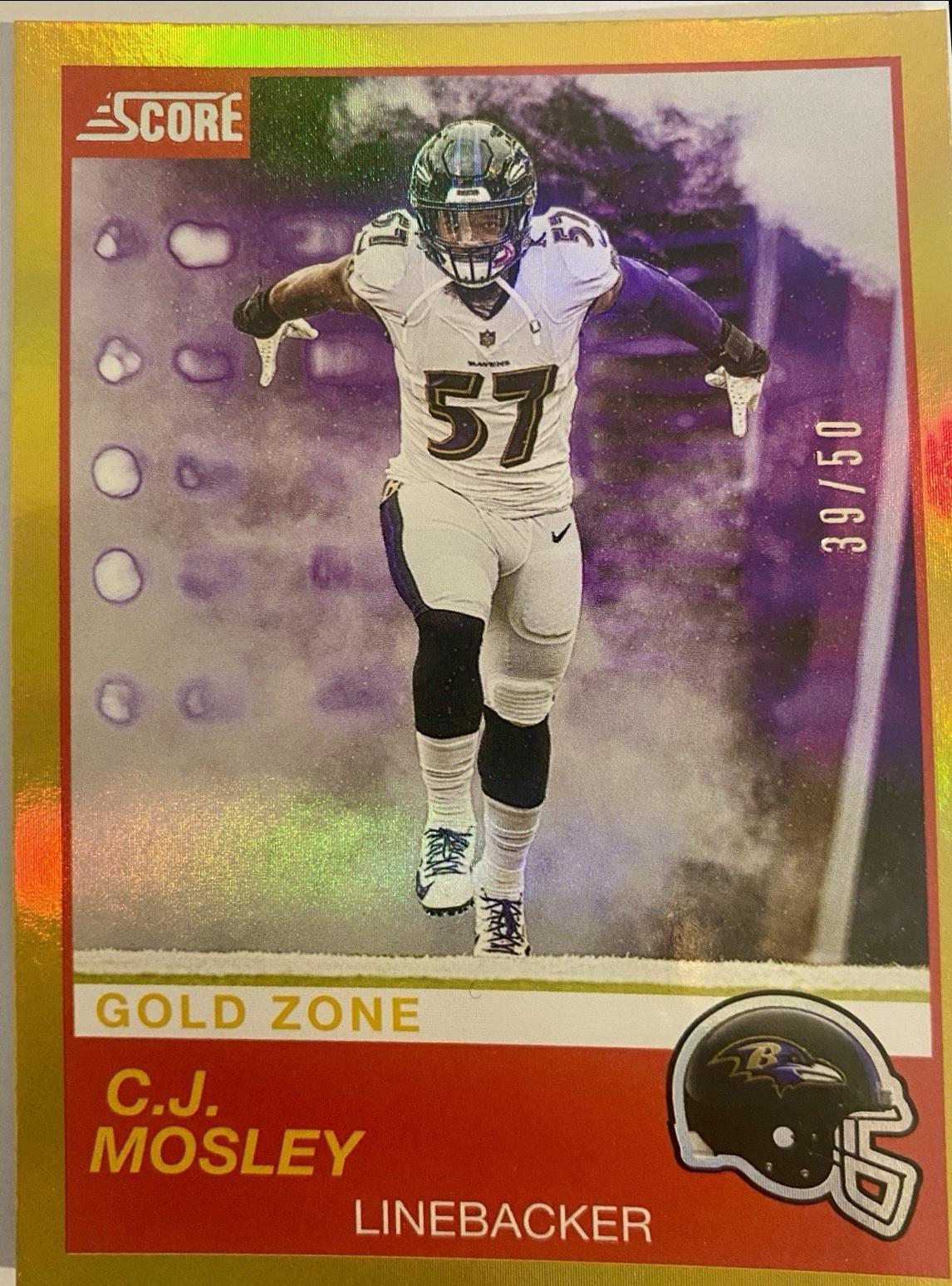 C.J. Mosley [Gold Zone] #87