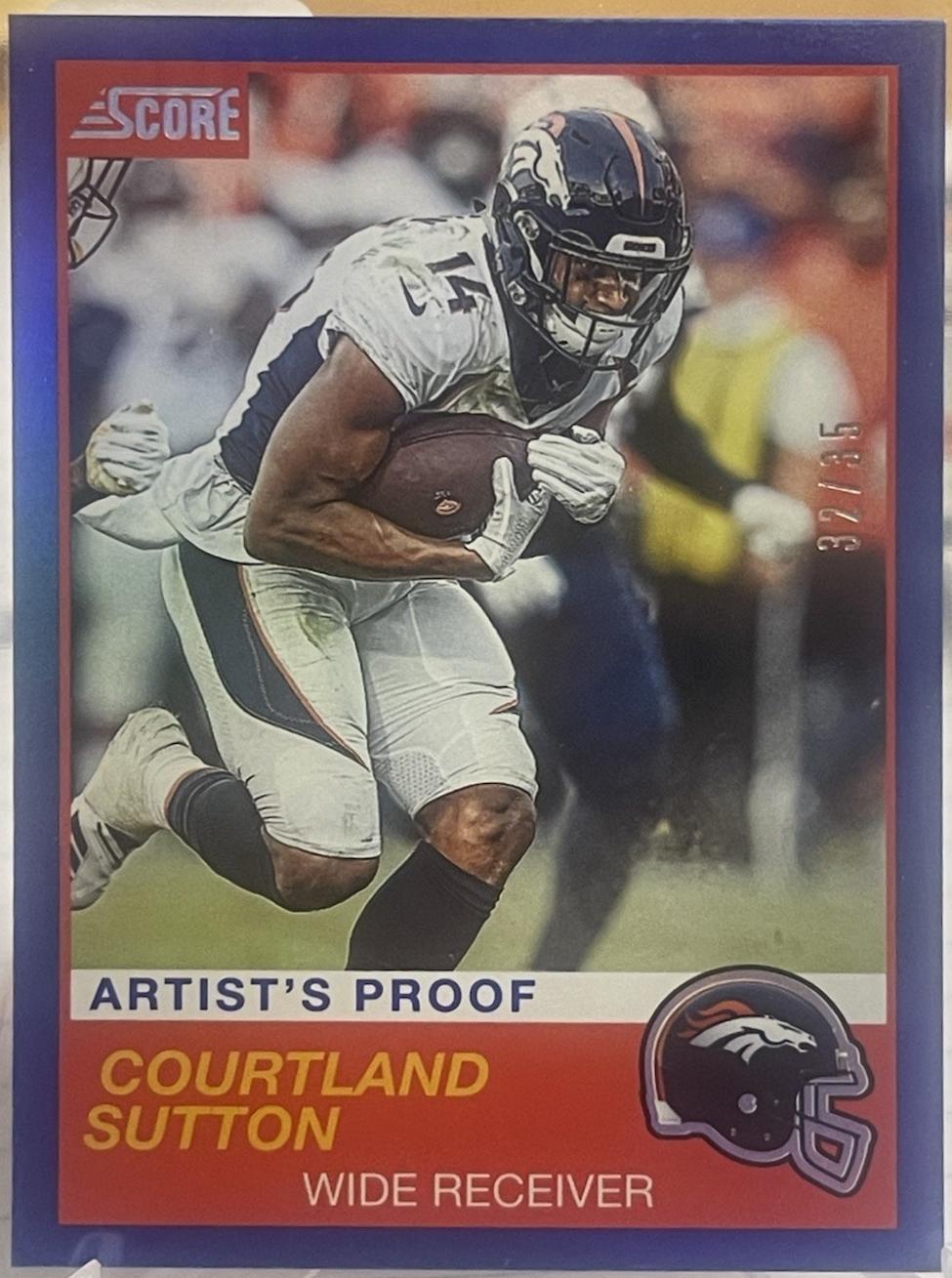 Courtland Sutton [Artist's Proof] #17