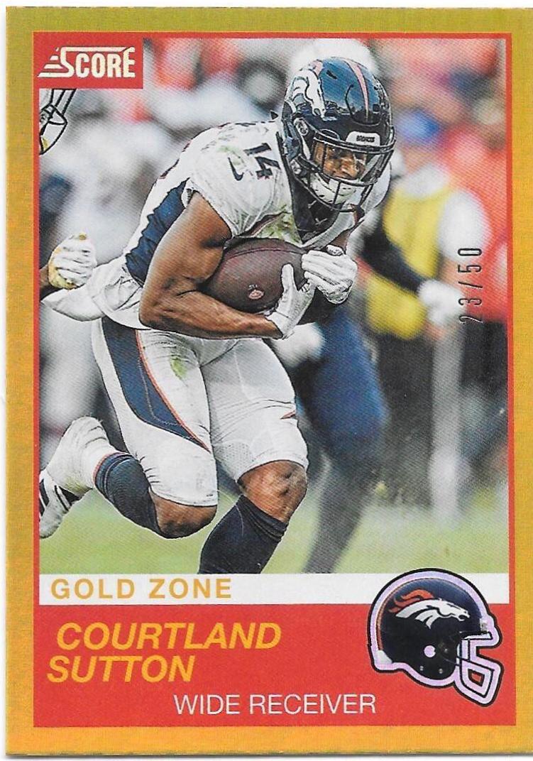 Courtland Sutton [Gold Zone] #17