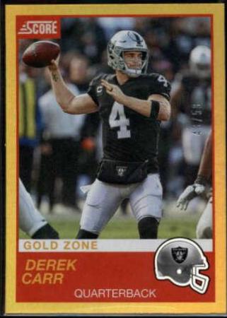 Derek Carr [Gold Zone] #32