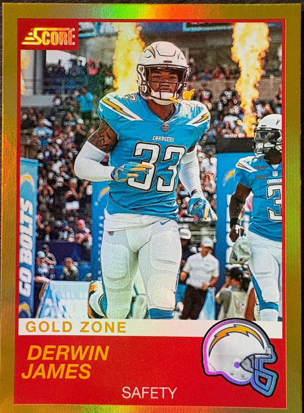 Derwin James [Gold Zone] #25