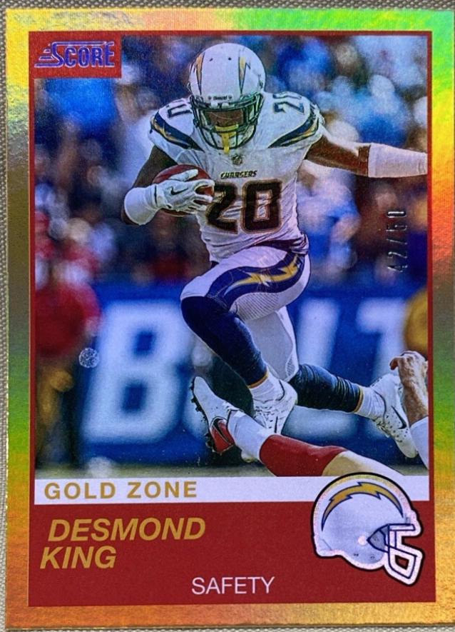 Desmond King [Gold Zone] #26
