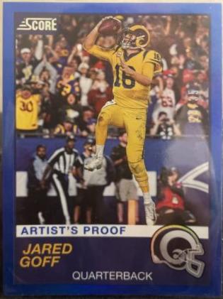 Jared Goff [Artist's Proof] #293