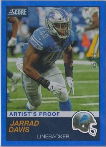 Jarrad Davis [Artist's Proof] #217