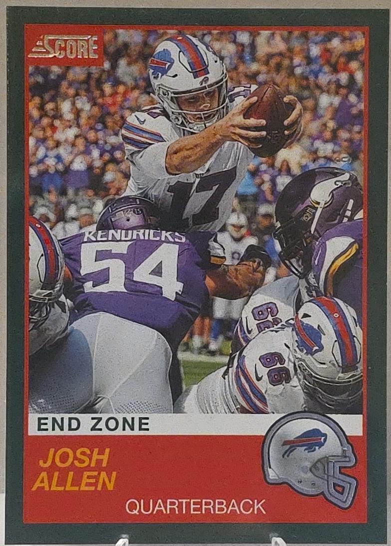 Josh Allen [End Zone] #122