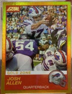 Josh Allen [Gold Zone] #122