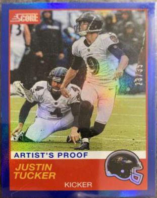 Justin Tucker [Artist's Proof] #89