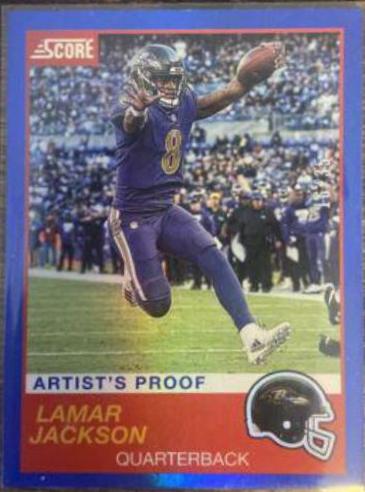 Lamar Jackson [Artist's Proof] #83
