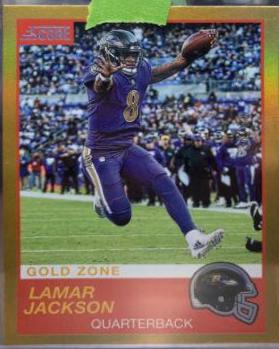 Lamar Jackson [Gold Zone] #83