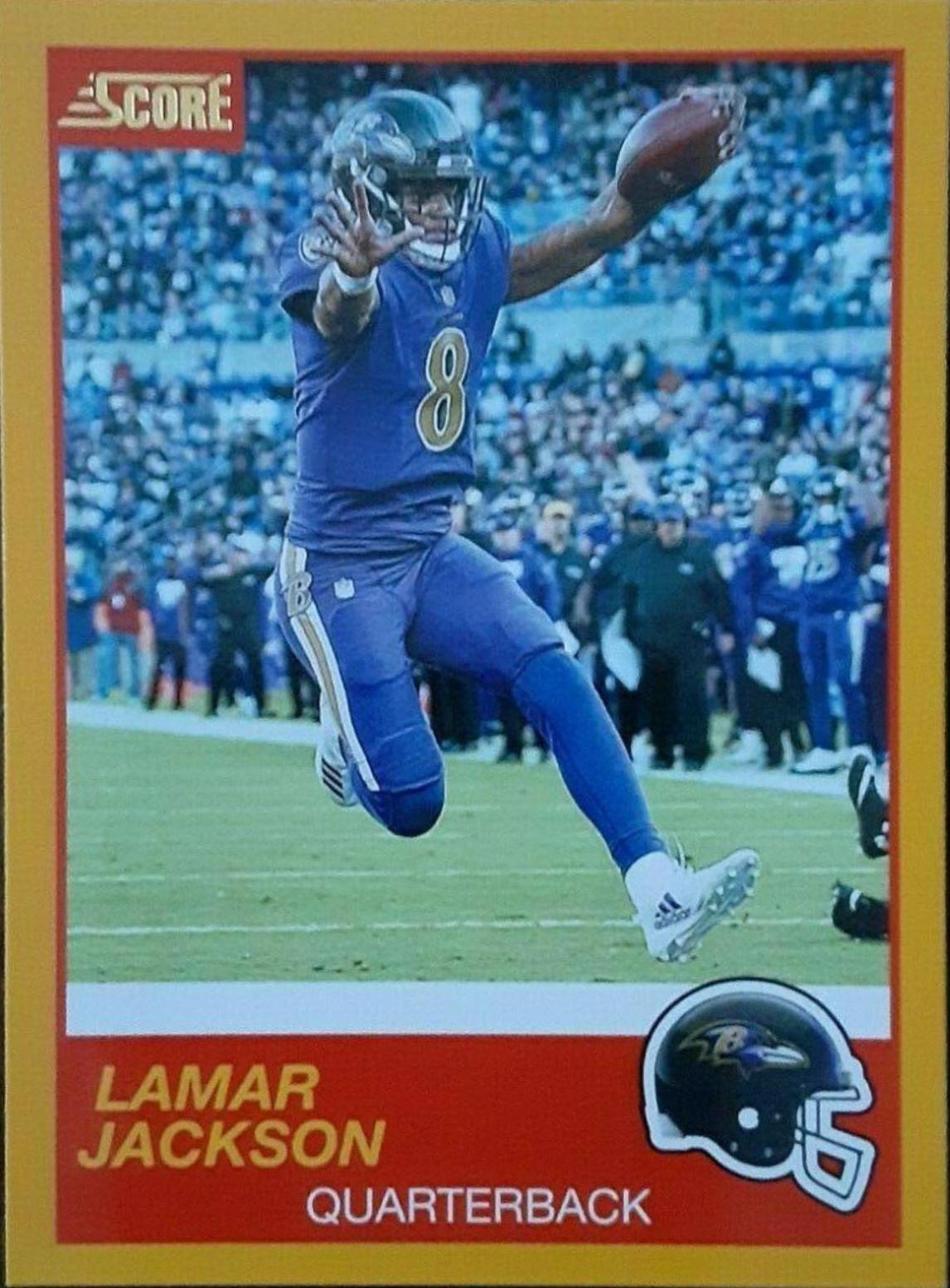 Lamar Jackson [Gold] #83
