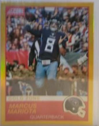 Marcus Mariota [Gold Zone] #72