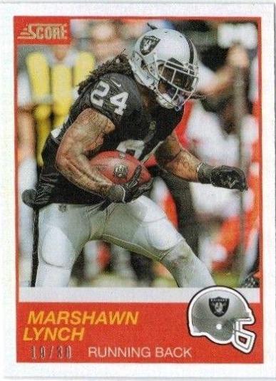 Marshawn Lynch [30th Anniversary] #38