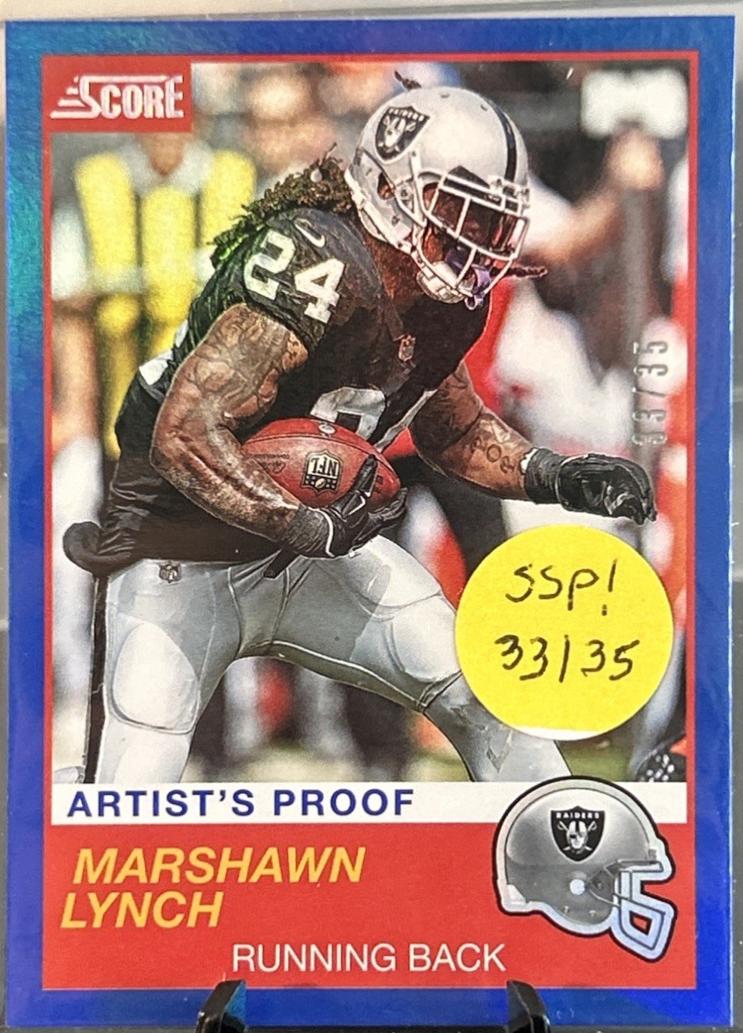 Marshawn Lynch [Artist's Proof] #38