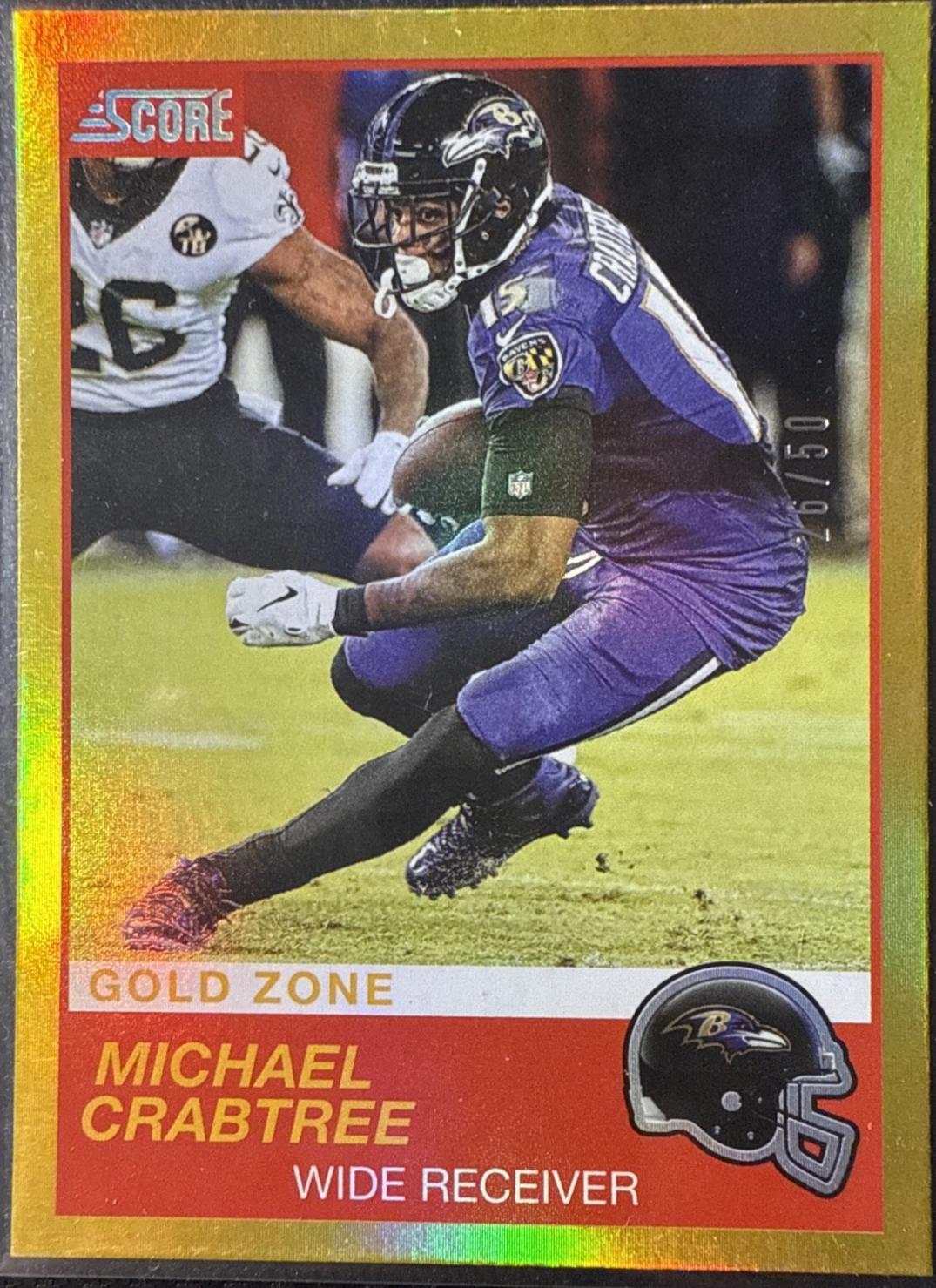 Michael Crabtree [Gold Zone] #85