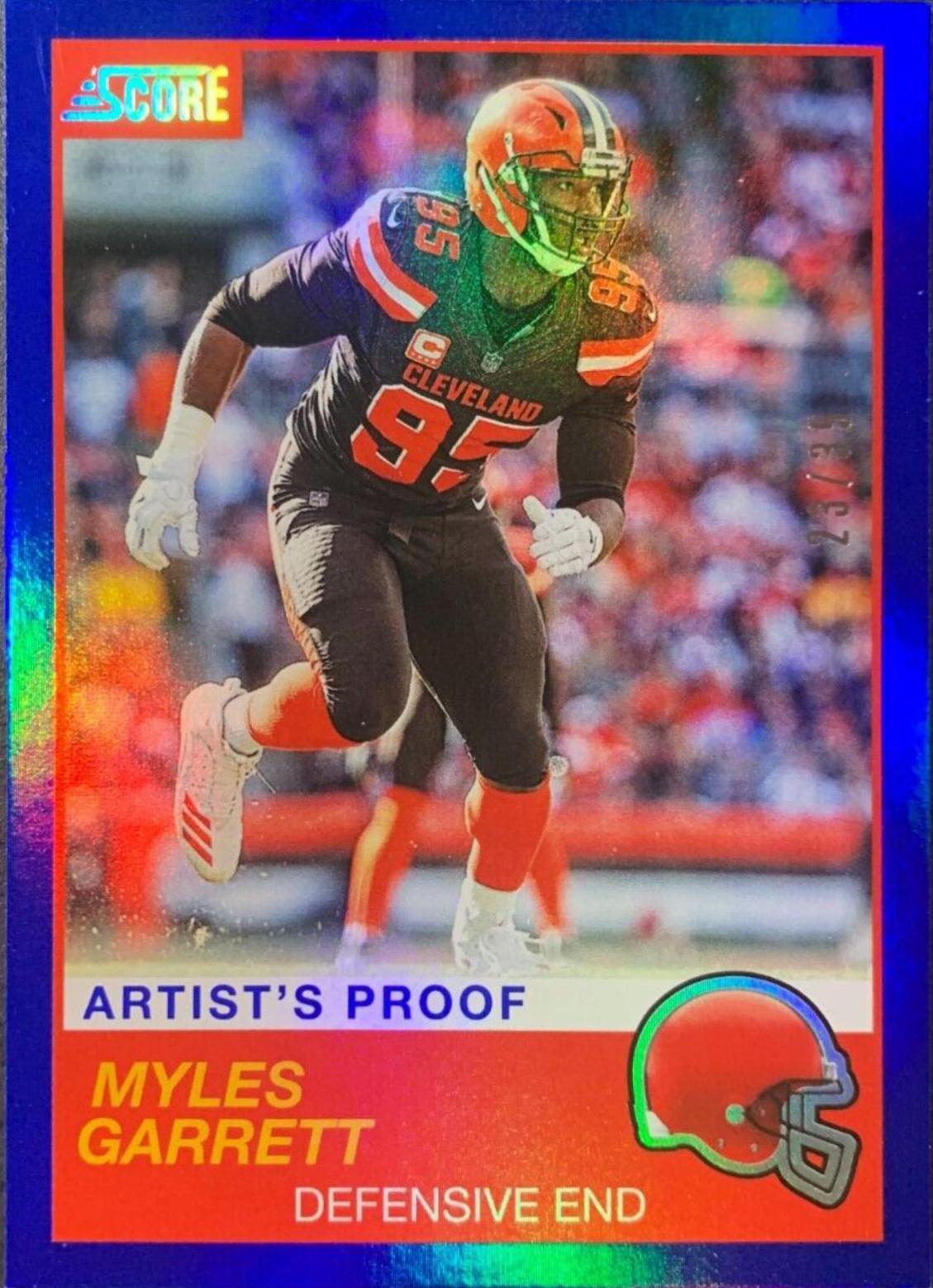 Myles Garrett [Artist's Proof] #109
